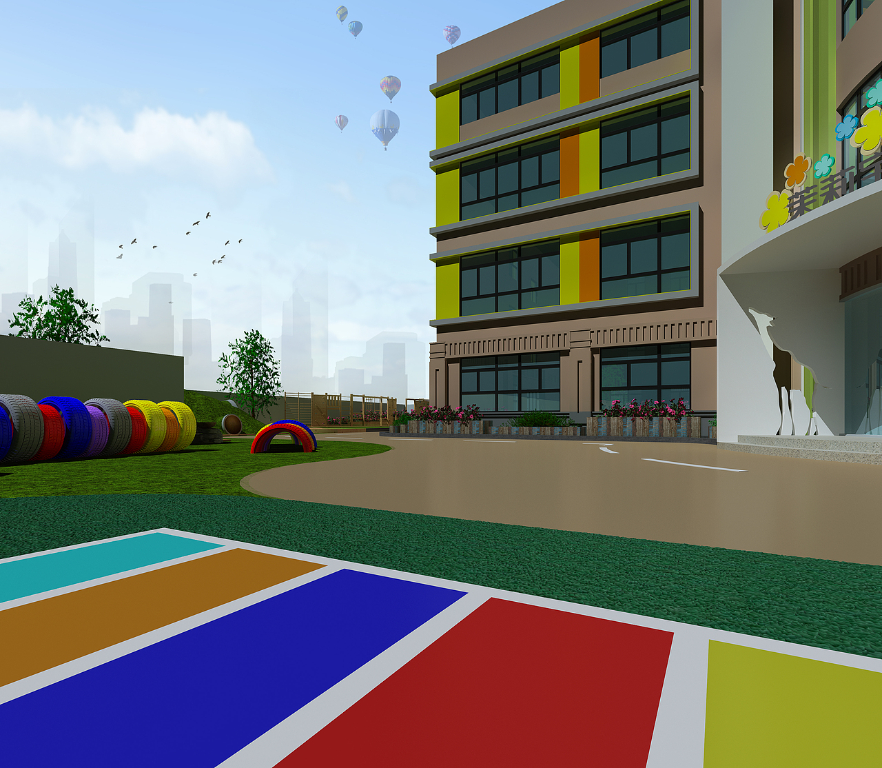 丶工作______Kindergarten（图ZNjI2NzY3NDg=） - 家装设计 - 站酷设计师张嘉胤丶原创素材 - 站酷ZCOOL