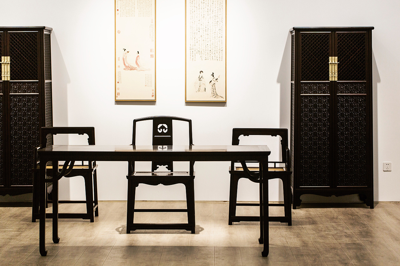 大运河红木文化展（图ZMTgyMzI5NDY4） - 展陈设计 - 站酷设计师老珂原创素材 - 站酷ZCOOL