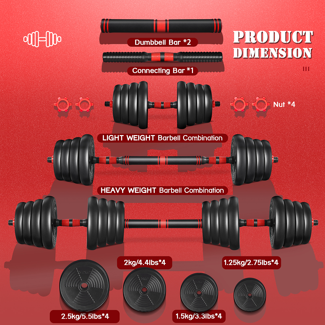 杠铃亚马逊图-练手