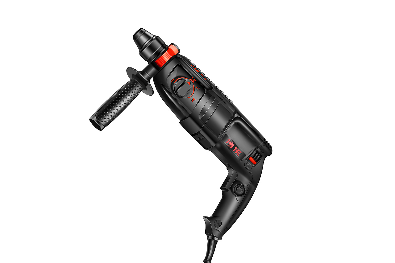 锂电钻产品精修图