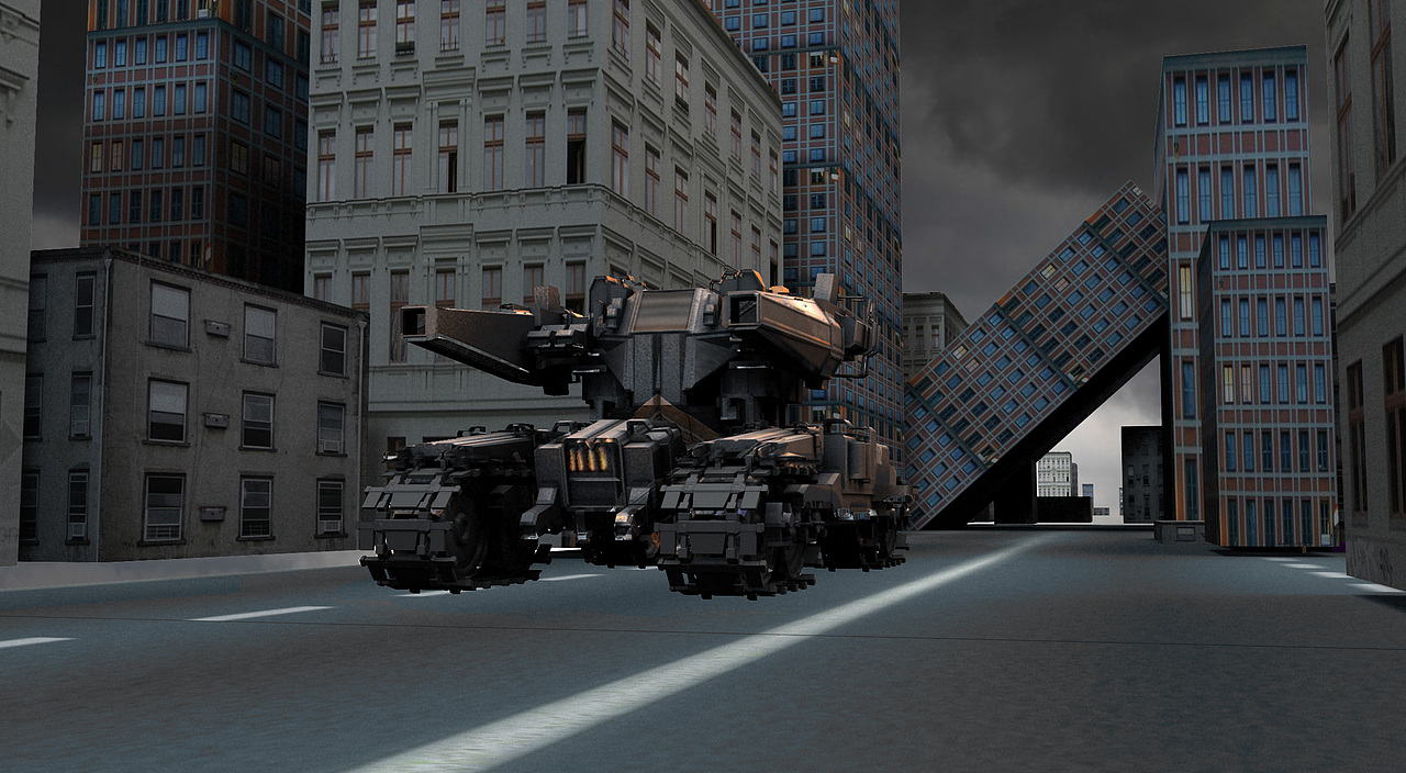 次时代项目《金属风暴》原创概念海报 (有过程~)