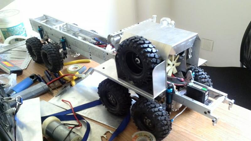 从设计到试车，第一批次美国军卡m977.新手。（图ZMTc3MTM0MDQ=） - 其他工业/产品 - 站酷设计师向前看w原创素材 - 站酷ZCOOL