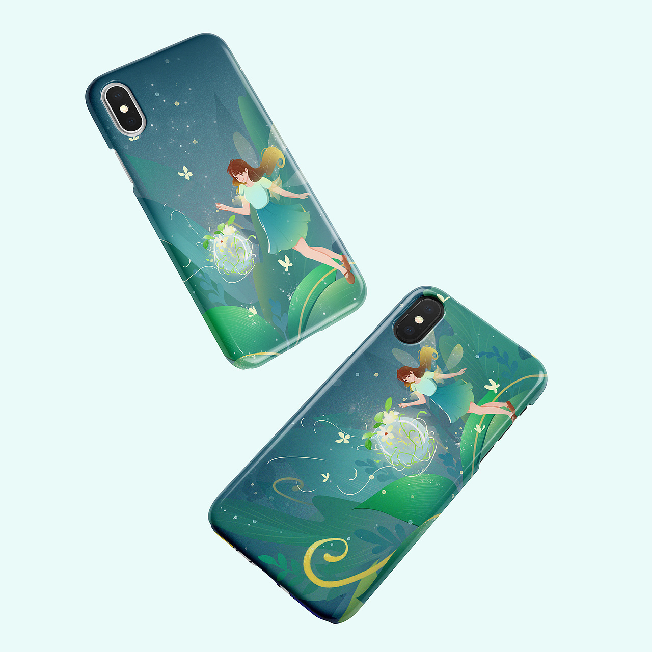 立春节气插画春天绿色（图ZMjQxNjQ5MTYw） - 商业插画 - 站酷设计师有肺无心原创素材 - 站酷ZCOOL