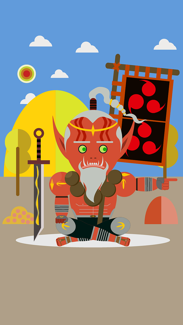 参赛作品，暴雪游戏—魔兽表情插画（图ZMTA1NjcyMzU2） - 商业插画 - 站酷设计师楠木鸳原创素材 - 站酷ZCOOL