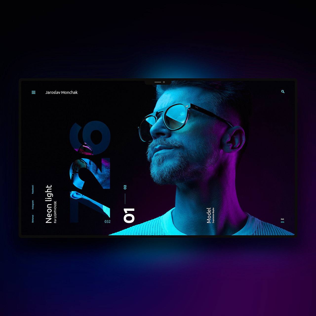 用户界面首屏广告海报设计