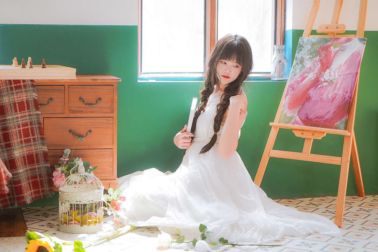 少女心事（圖ZMjU5NzMyMzg4） - 人像攝影 - 站酷設計師撲棱撲棱大蛾子原創(chuàng)素材 - 站酷ZCOOL