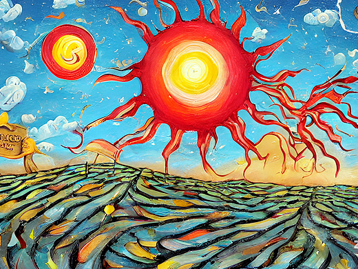 #AI创作实验室#风起时,想你,莫失莫忘,在倔强的征途