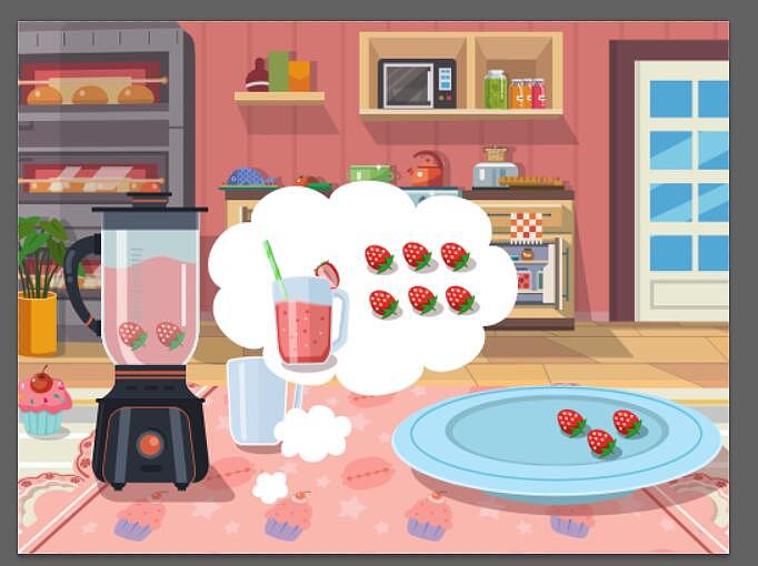 儿童插图（图ZMTQ2MDM4ODg4） - 儿童插画 - 站酷设计师张八爸爸原创素材 - 站酷ZCOOL