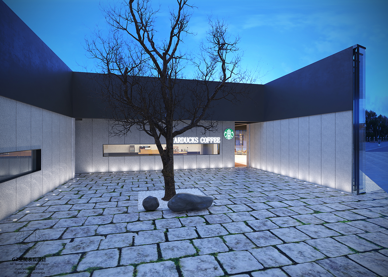 星巴克（图ZMjA1MzAwNDc2） - 家装设计 - 站酷设计师GZ空间视觉设计原创素材 - 站酷ZCOOL
