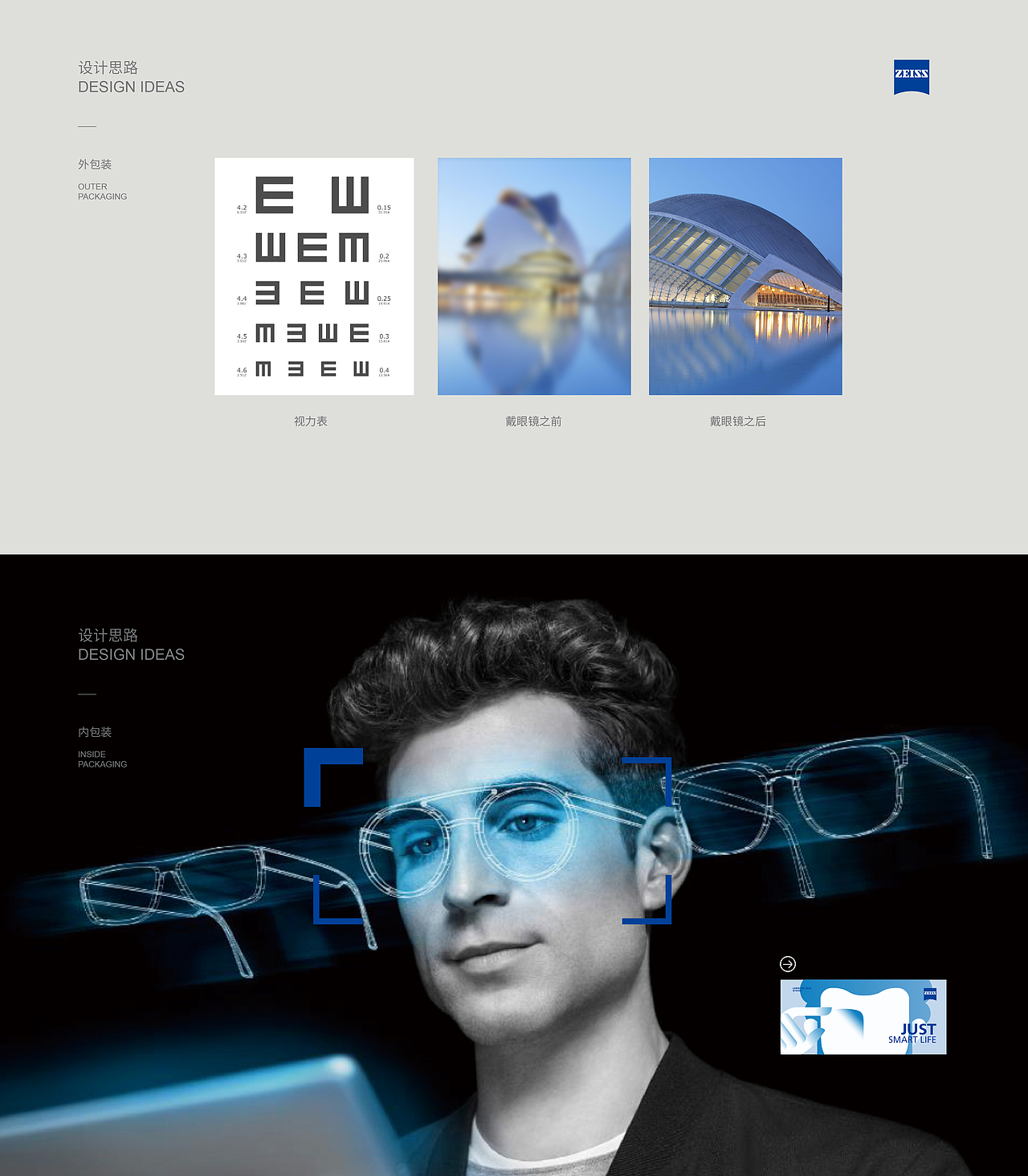 蔡司镜片包装Just Smart Life /发光的包装(图ZMjIxMDQxMDYw) - 包装 - 站酷设计师omini9原创素材 - 站酷ZCOOL