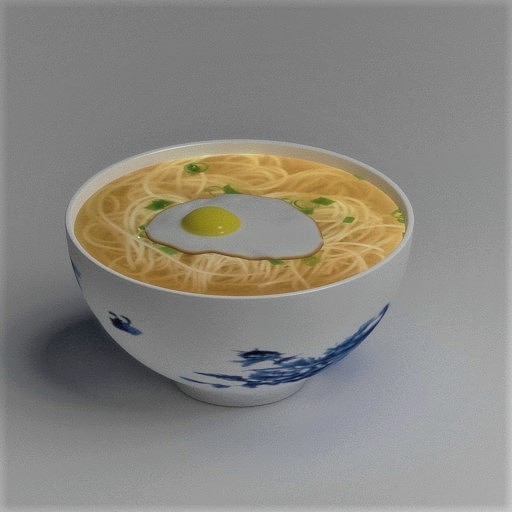 食物-一碗面&煎蛋