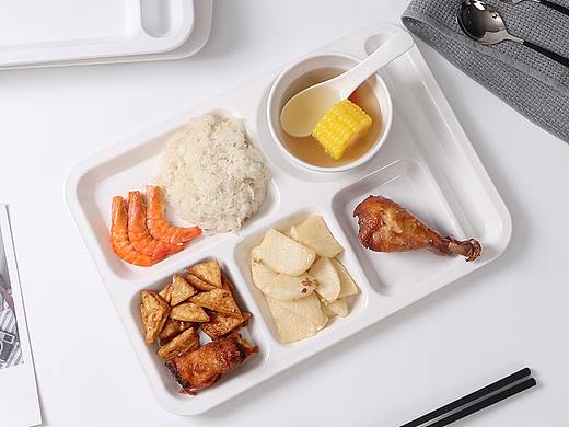 快餐餐盘拍摄，体验美食美味