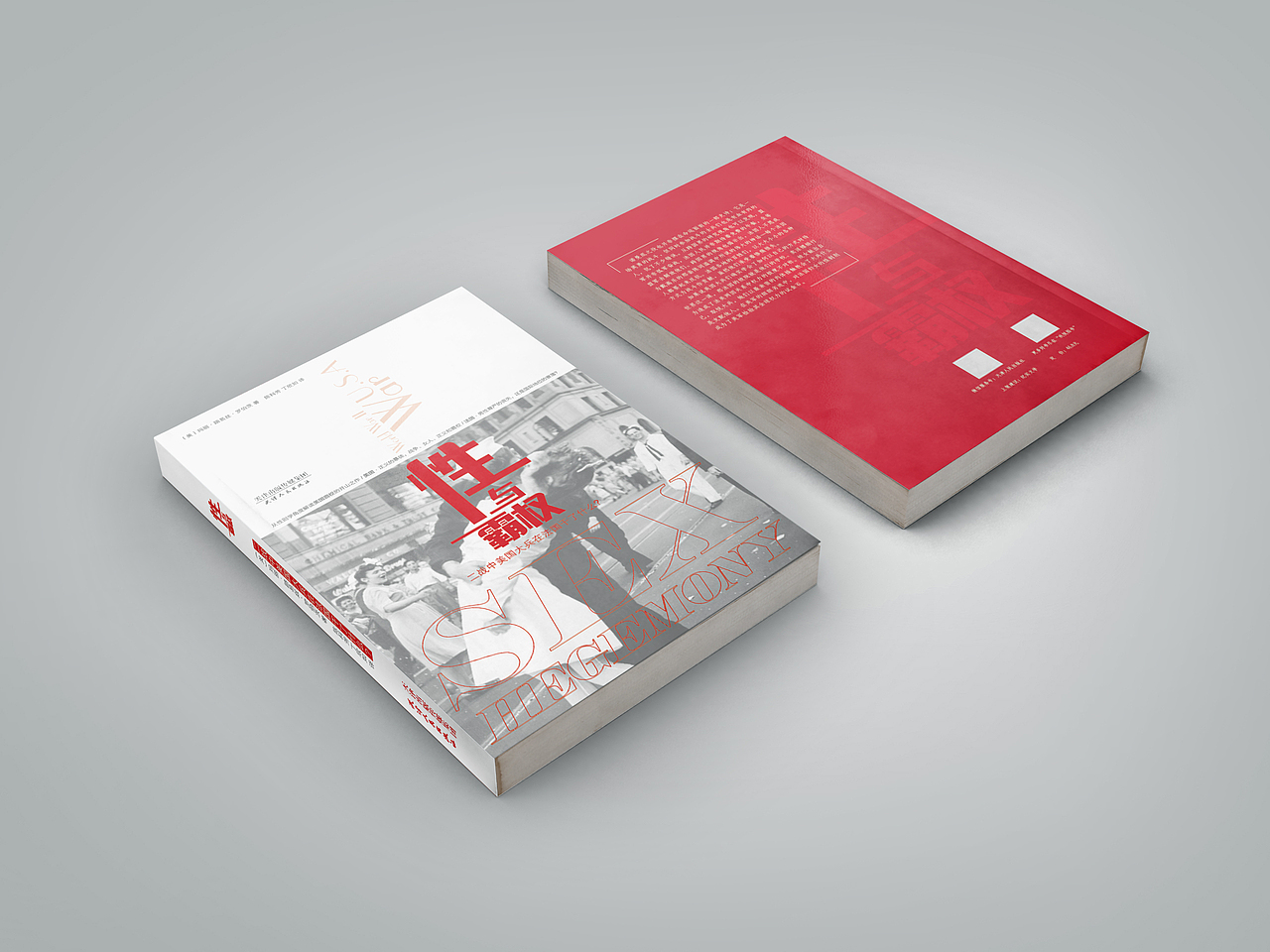 【封面设计】性与霸权带腰封装帧设计（图ZMjc4MjY3Mjg=） - 书籍/画册 - 站酷设计师一颗星的夜原创素材 - 站酷ZCOOL