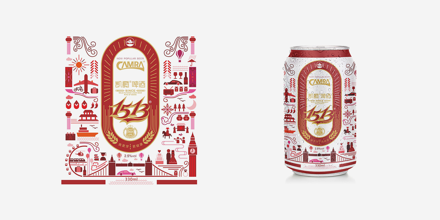 啤酒的包装设计