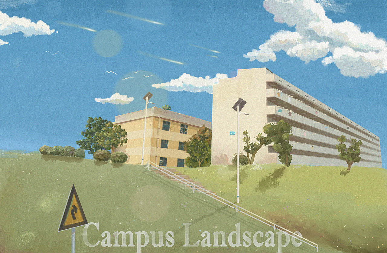 校园系列插画（图ZMjU2NjgzNTQw） - 创作习作 - 站酷设计师福狸狸鸭原创素材 - 站酷ZCOOL