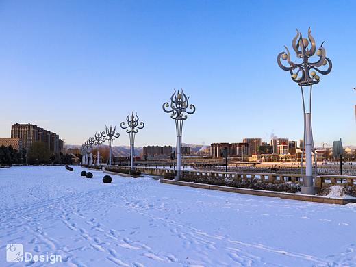 呼和浩特 | 如意河 雪景（個(gè)人主頁-ZNDI0OTk0MDg=） - 風(fēng)光攝影 - 站酷設(shè)計(jì)師七哥Design原創(chuàng)素材 - 站酷ZCOOL