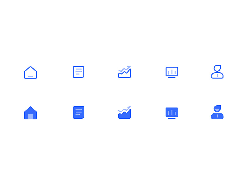 400图标情感化tabbar设计合集