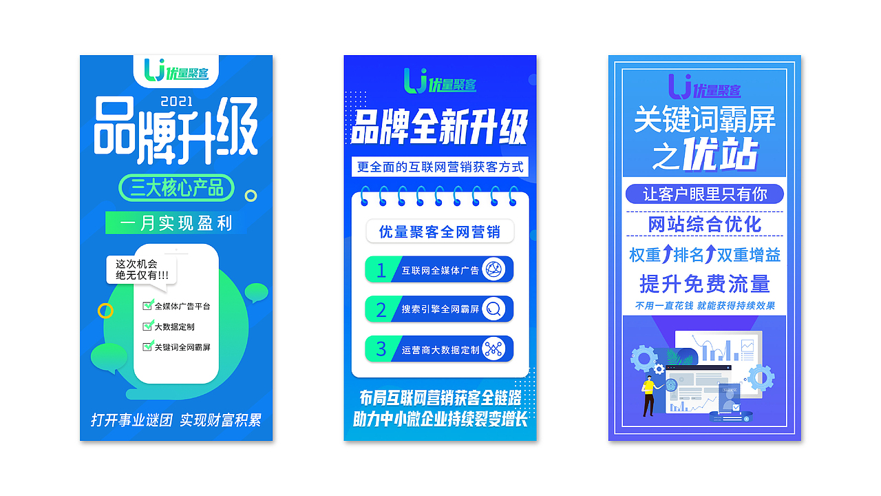 品牌升级运营海报合集