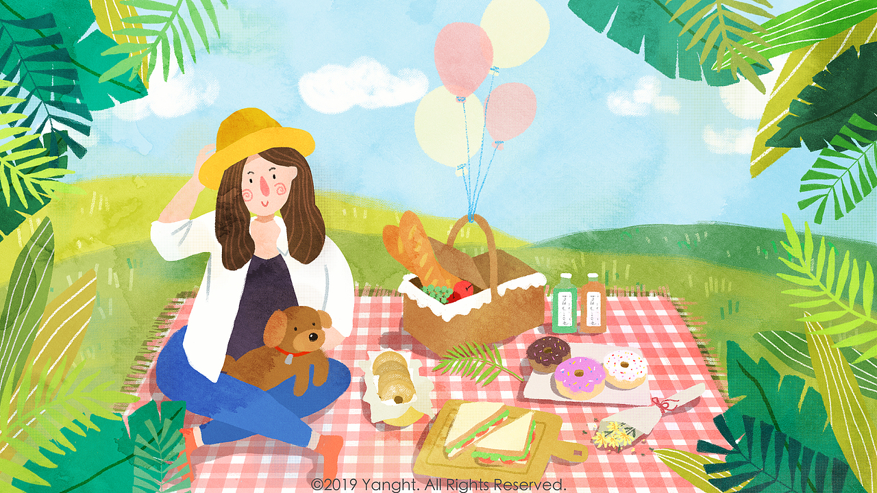 插画练习（图ZMTY2MzY1NTY0） - 创作习作 - 站酷设计师YangHT原创素材 - 站酷ZCOOL