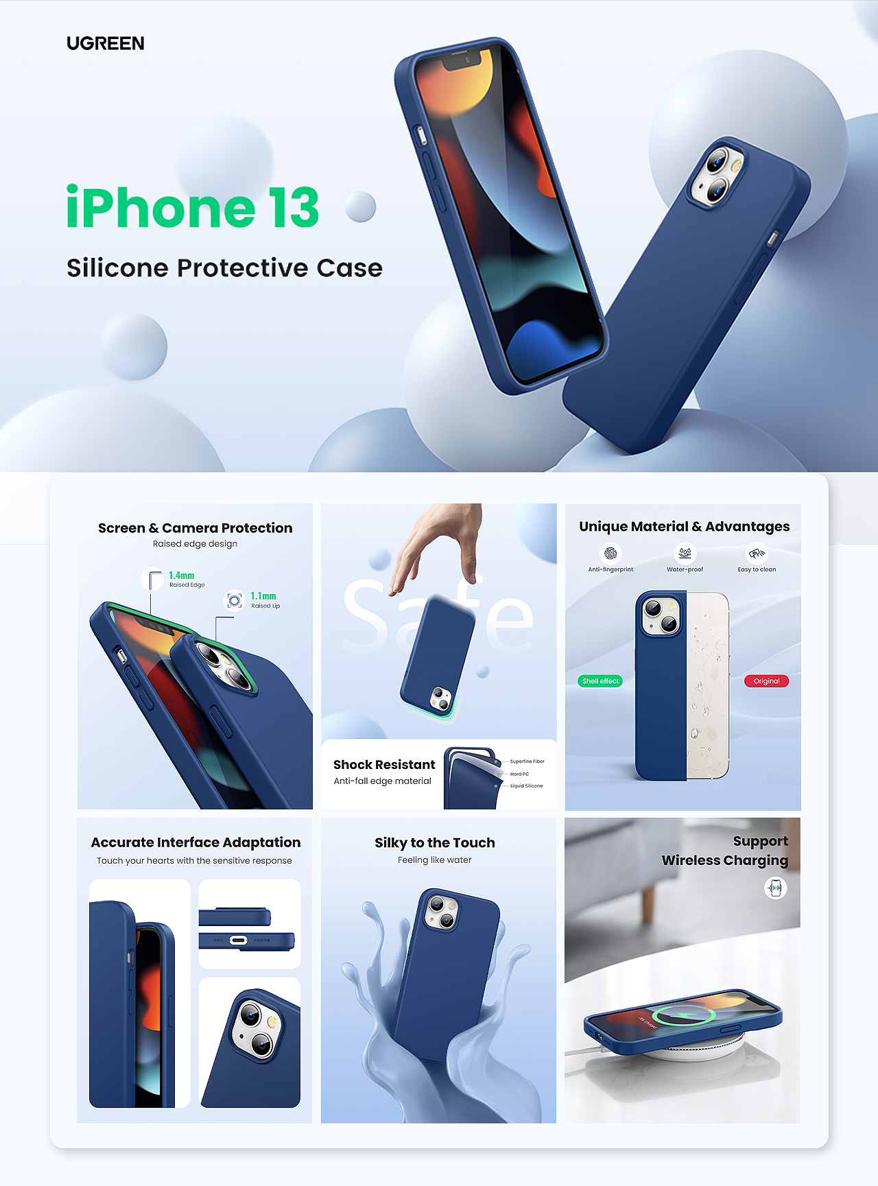 UGREEN 绿联 亚马逊Q3产品页面合集（图ZMjc1NjIyMjQ0） - 电商 - 站酷设计师ooooohdaisy原创素材 - 站酷ZCOOL