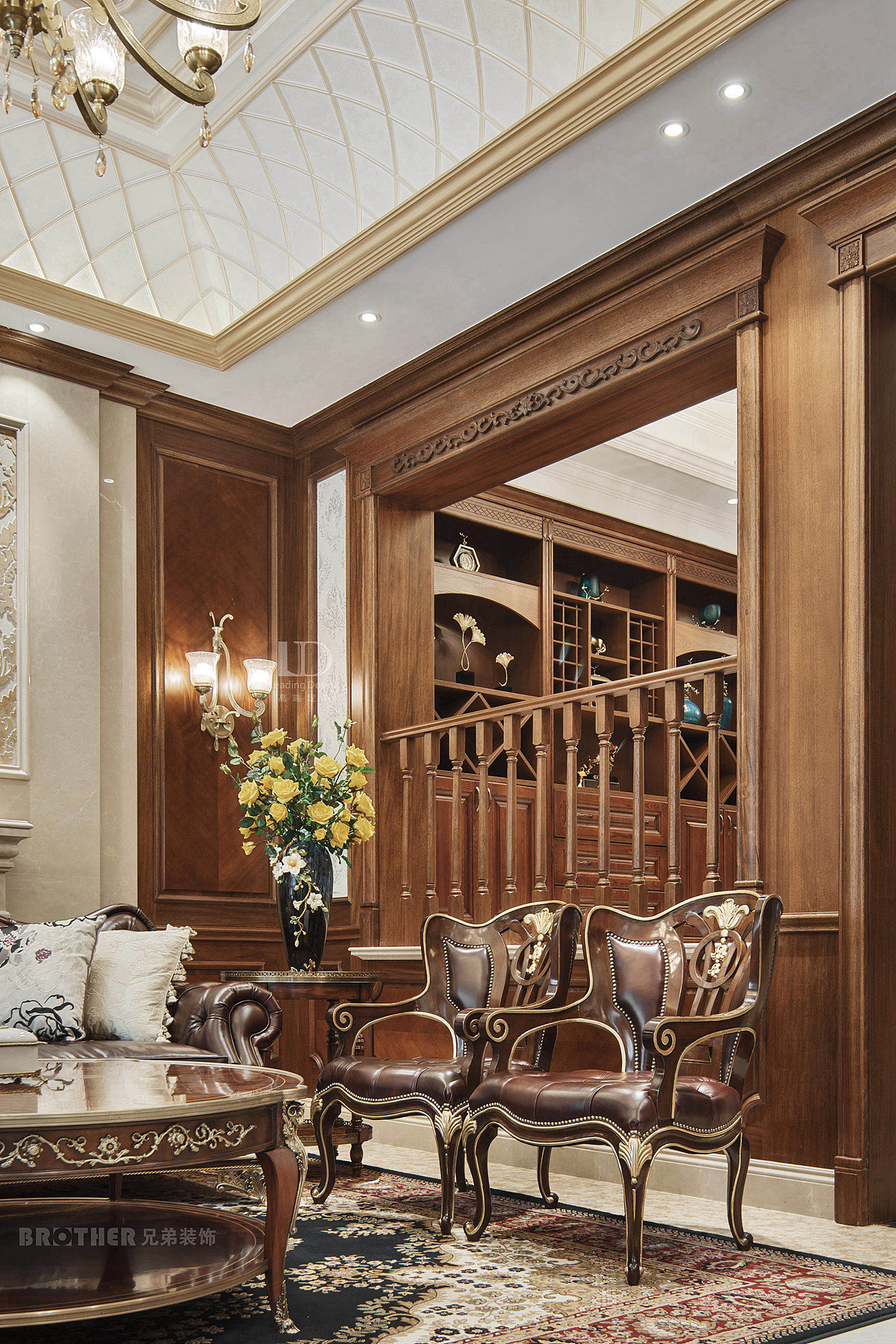 约克郡翠微堤别墅装修设计方案,兄弟装饰设计师胡宏坤