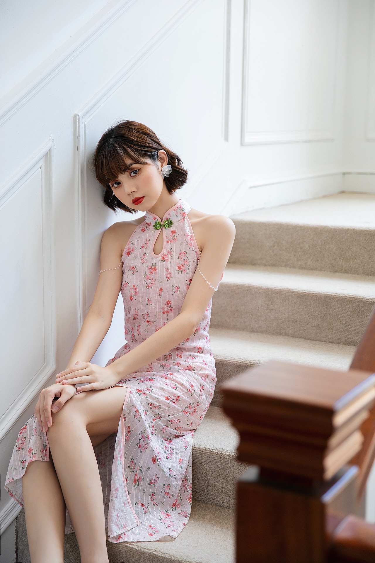 模特周周｜旗袍拍摄（图ZMzA2OTA2Nzk2） - 时尚/艺术摄影 - 站酷设计师Galaxy星汉模特原创素材 - 站酷ZCOOL