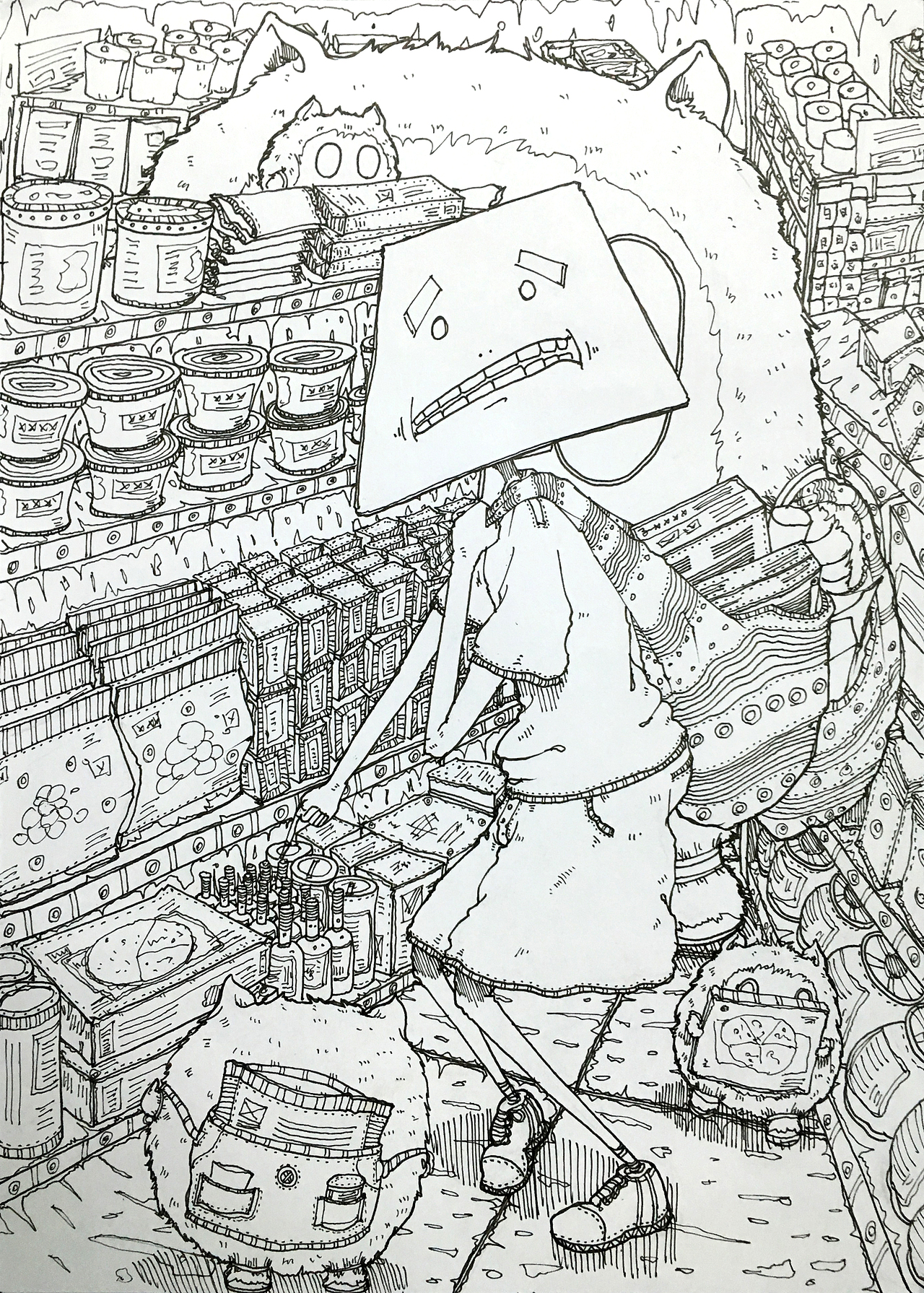 画给自己25岁生日礼物3（图ZNzg1NDM3MjQ=） - 商业插画 - 站酷设计师3柊小丑原创素材 - 站酷ZCOOL