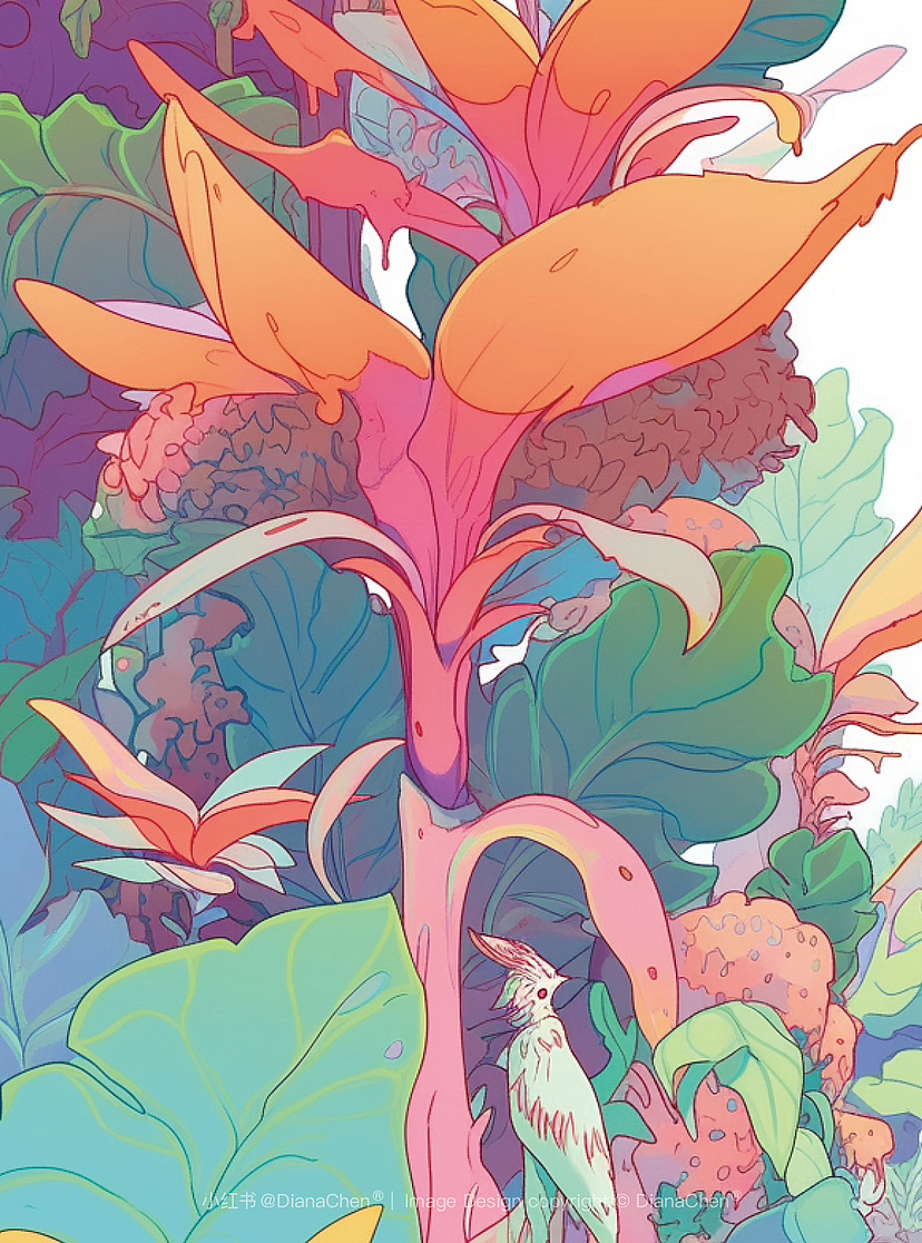 Ai插画｜超美的商业插画包装应用案例（图ZMzQwNzQxOTI4） - AI作品 - 站酷设计师DIANACHEN®设计原创素材 - 站酷ZCOOL