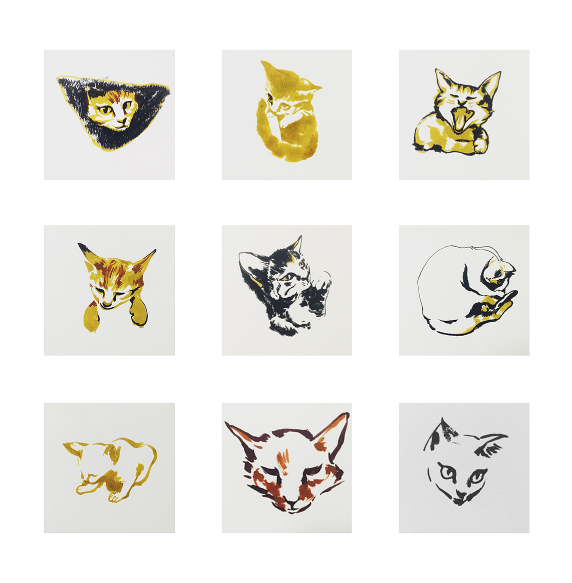 【SKETCH ONE】猫咪速写大集合 1（图ZMTAzMDEyMjky） - 创作习作 - 站酷设计师多眠Domin原创素材 - 站酷ZCOOL