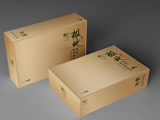 极地精品大米包装设计