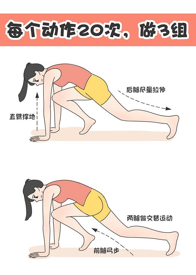 9个动作打造完美马甲线