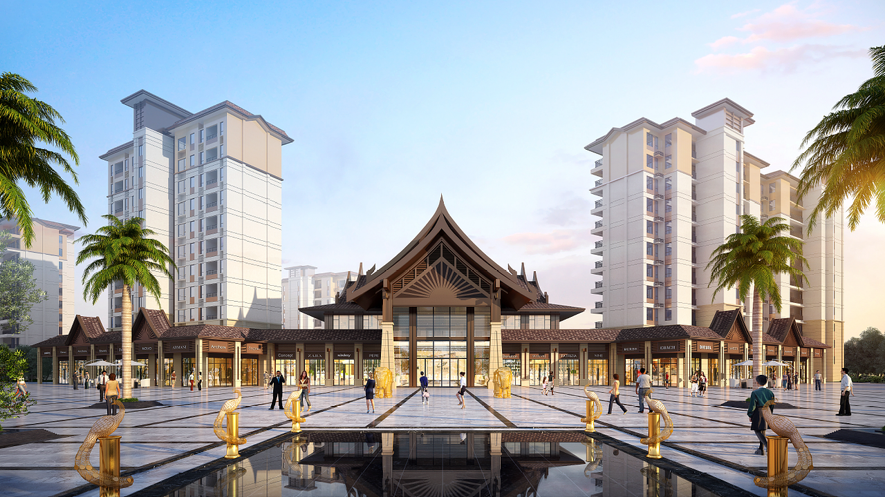 地产建筑夜景照明设计