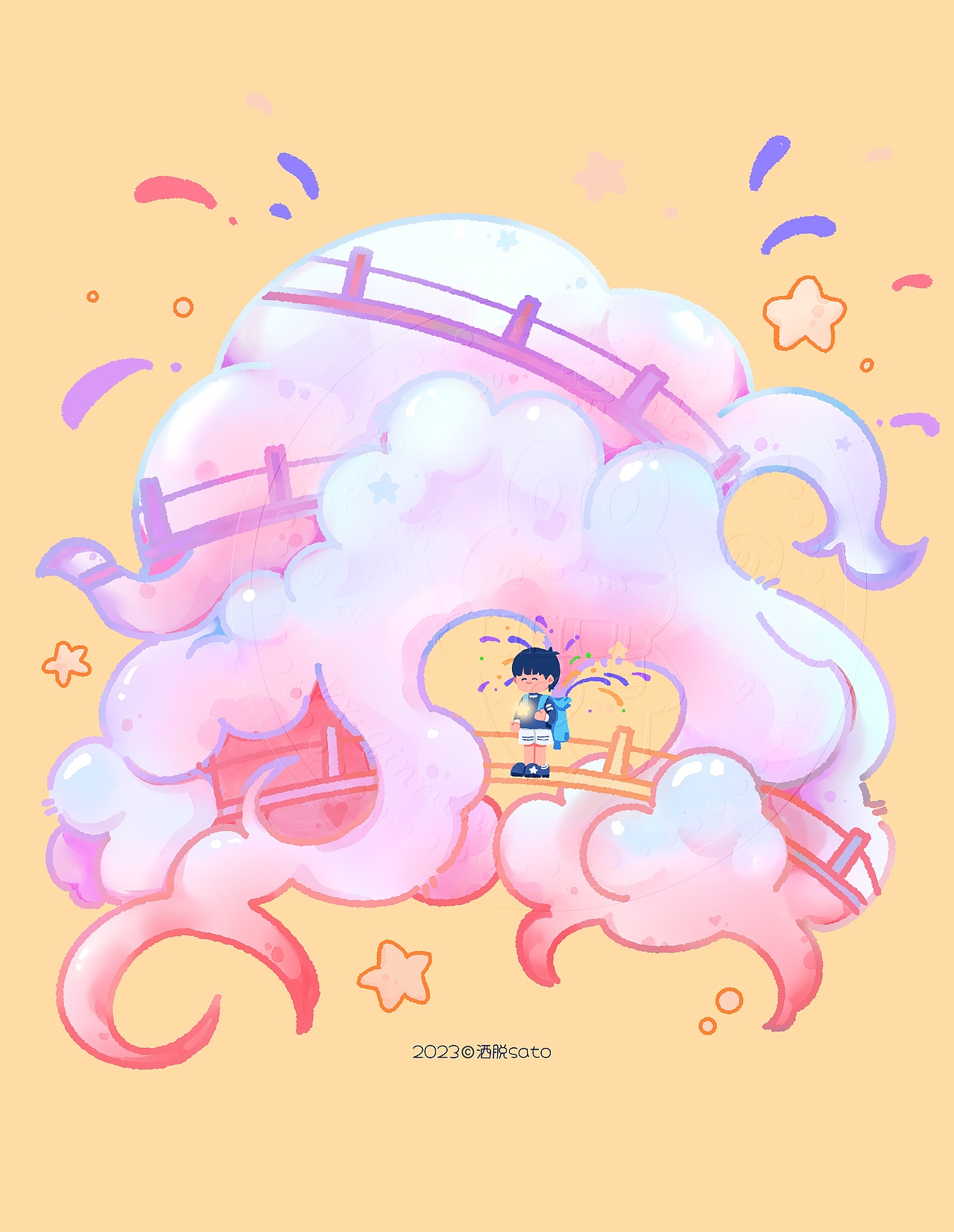 一座云桥带你入梦