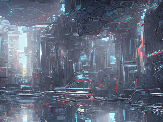 #站酷梦笔#数据库,科技,现代,人工智能,流行趋势,