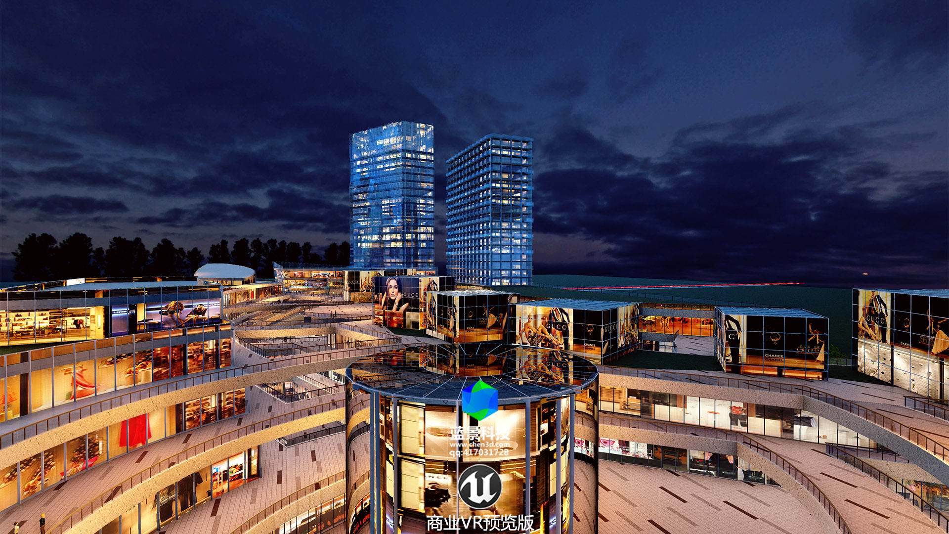 室外虚拟现实 vr 虚拟现实 ue4制作|三维|场景|蓝景科技元宇宙_原创