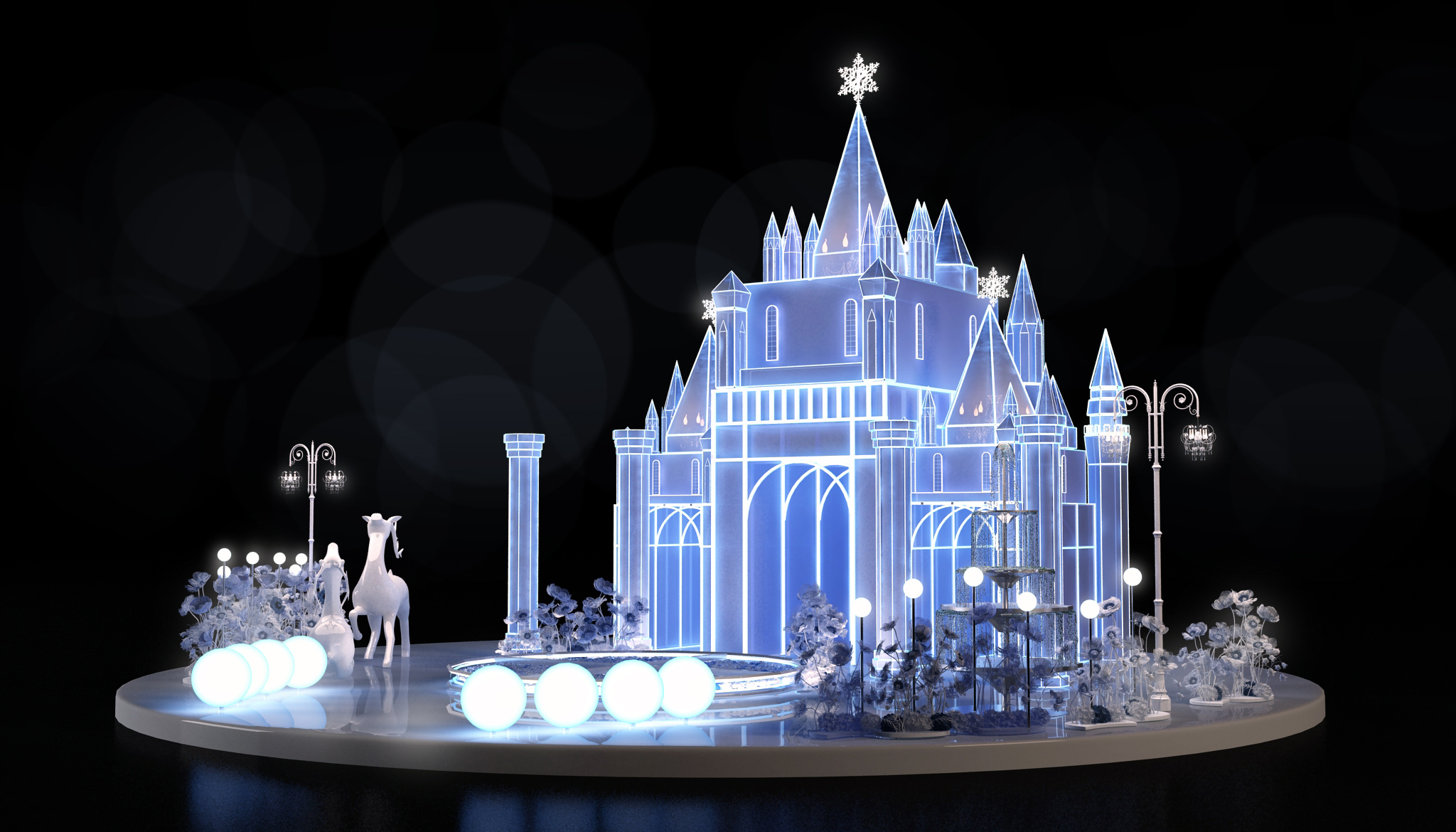 【展示】全国首个大型水晶城堡展 - 案例 - ONSITECLUB - 体验营销案例集锦