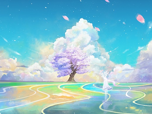 天空之镜---华为全球手机主题设计大赛