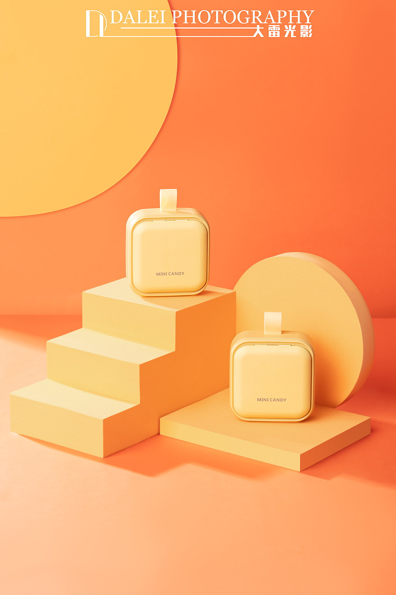 现代茶叶拍摄 极简几何高级感