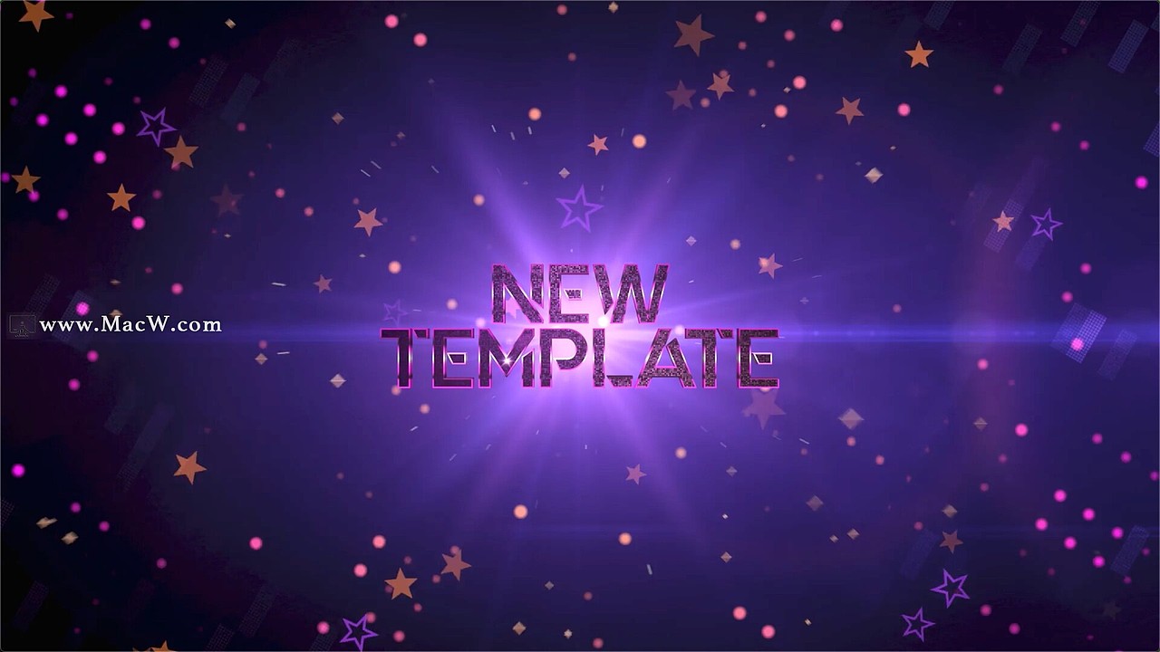 FCPX插件:时尚派对文字图片开场PartyNight Promo