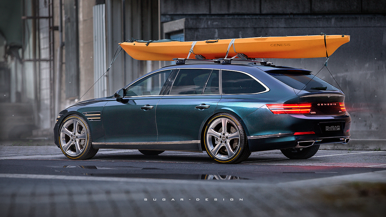 捷尼塞斯G80的旅行车一定很酷吧!