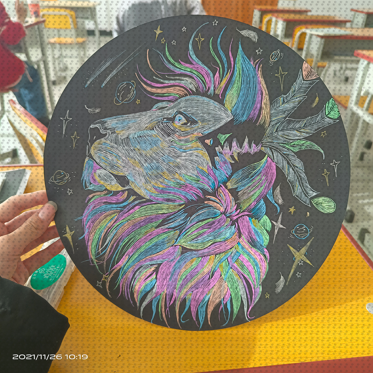 彩绘 ‖ 炫狮（图ZMzA2ODYyNDY0） - 图案 - 站酷设计师茹饱饱原创素材 - 站酷ZCOOL