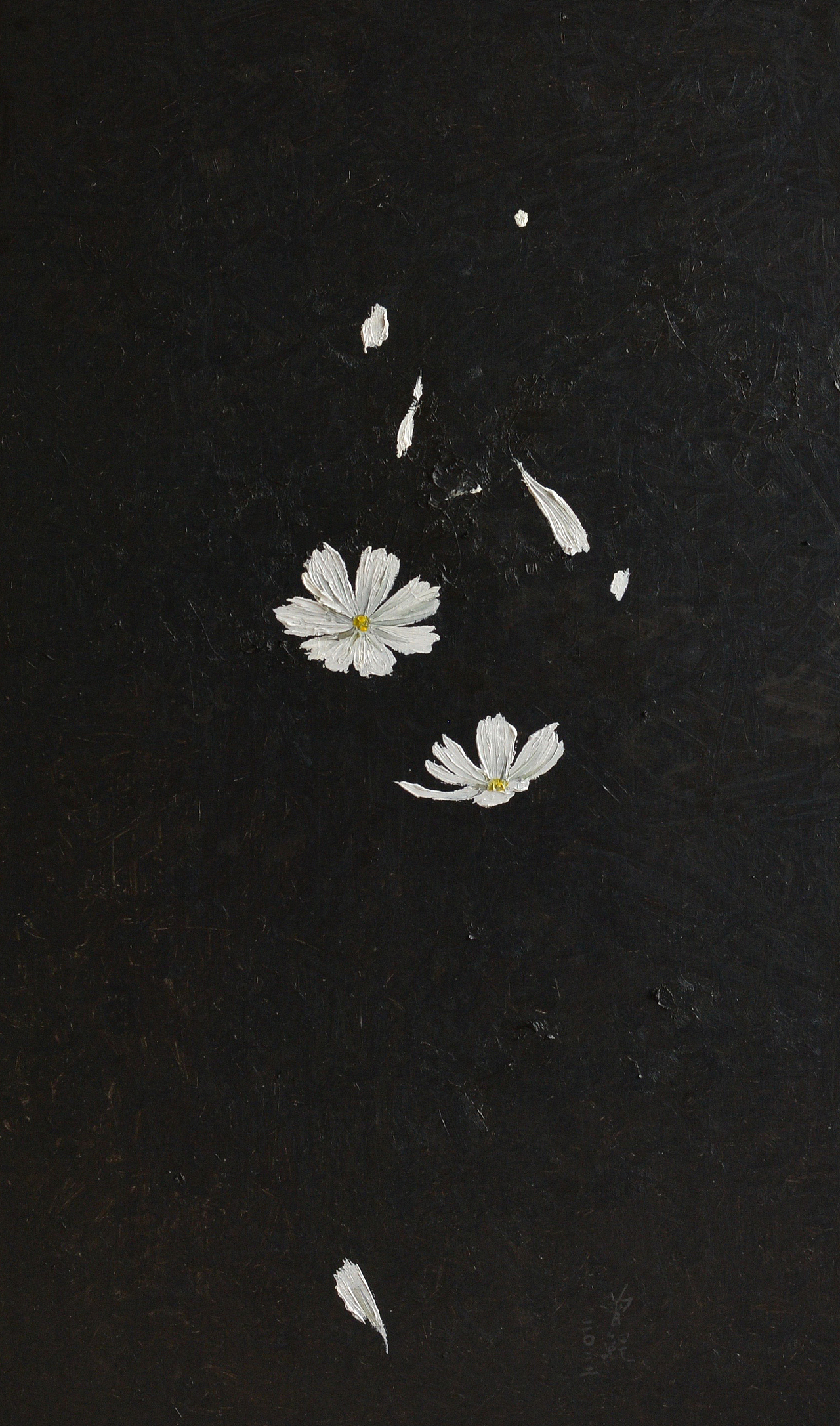 油画创作 | 格桑花系列