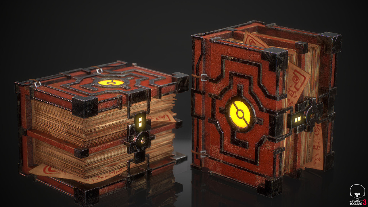 建模练习磨损的魔法书