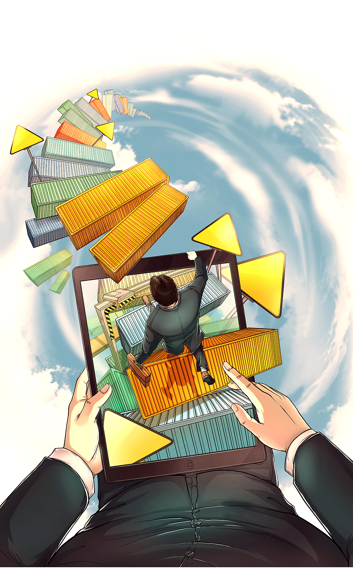 经济类插画总结2