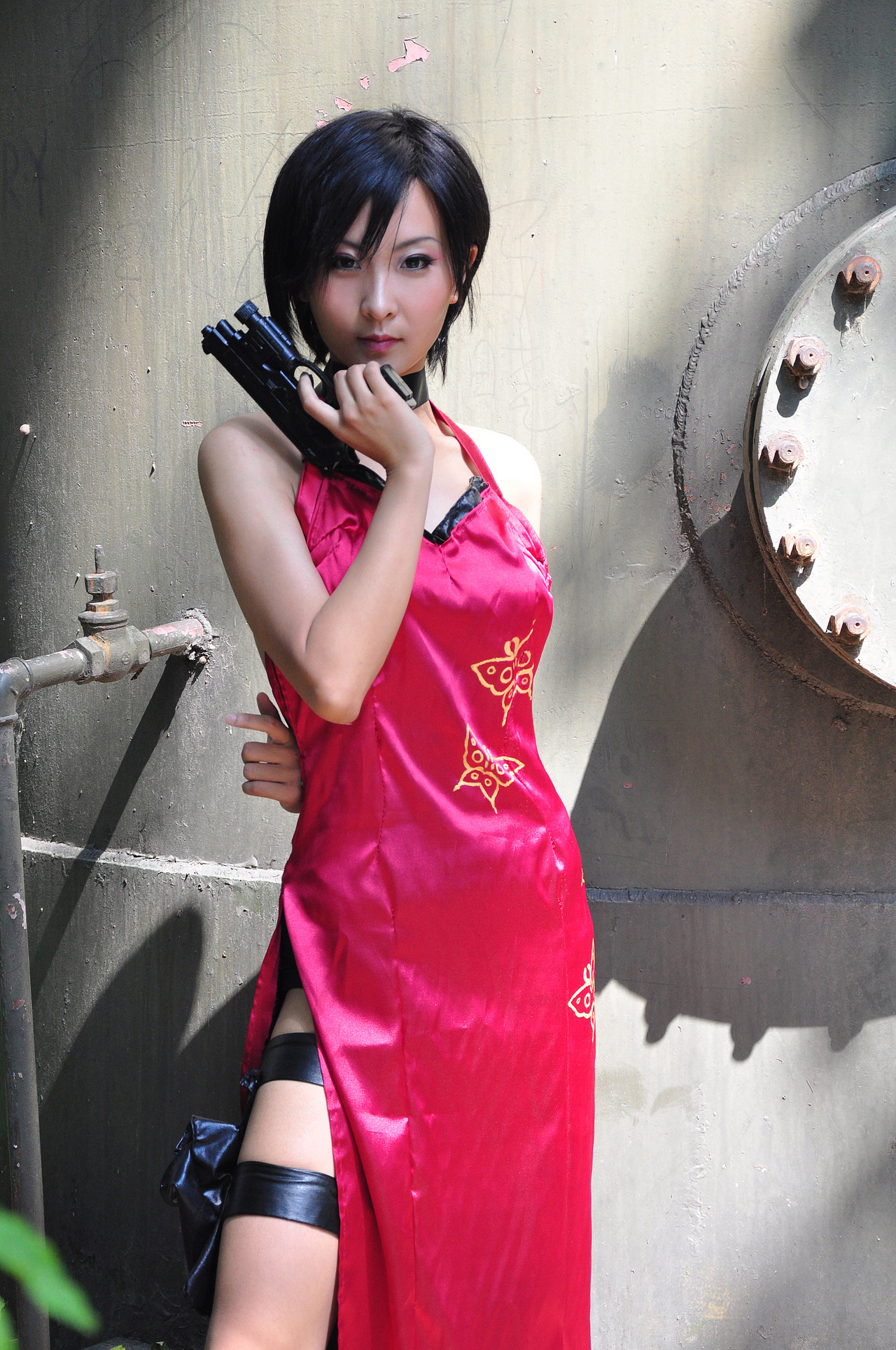 生化危机4cosplay艾达王旗袍