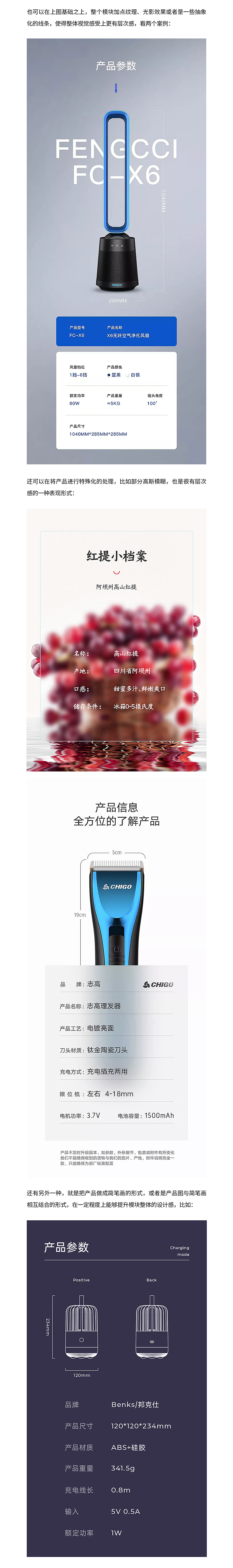 详情页中最容易被忽略的产品参数模块，该如何设计？（图ZMjIwMzg0MjY0） - 电商 - 站酷设计师美工美邦原创素材 - 站酷ZCOOL