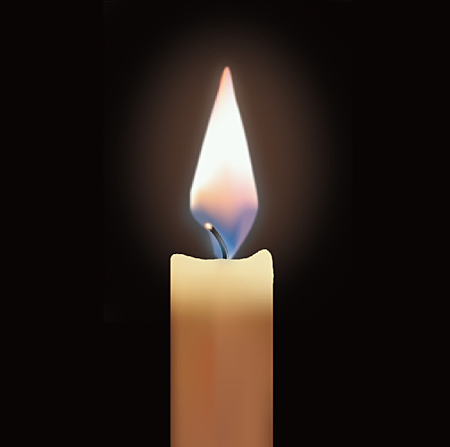 蜡烛 黑背景 练习