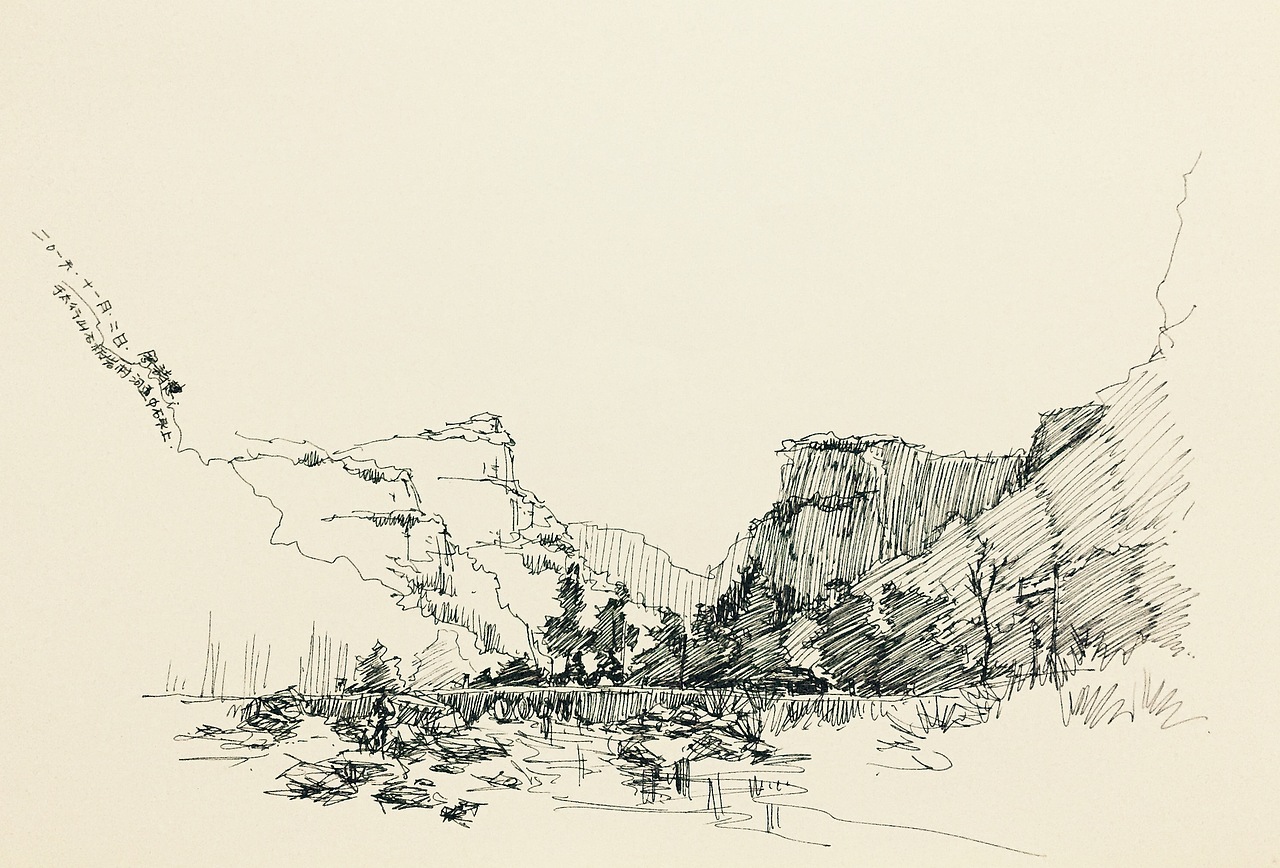 纸间古建--太行山|纯艺术|绘画|小酸奶儿_原创作品-站酷zcool