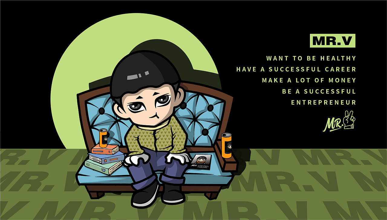 v先生(个人形象ip)