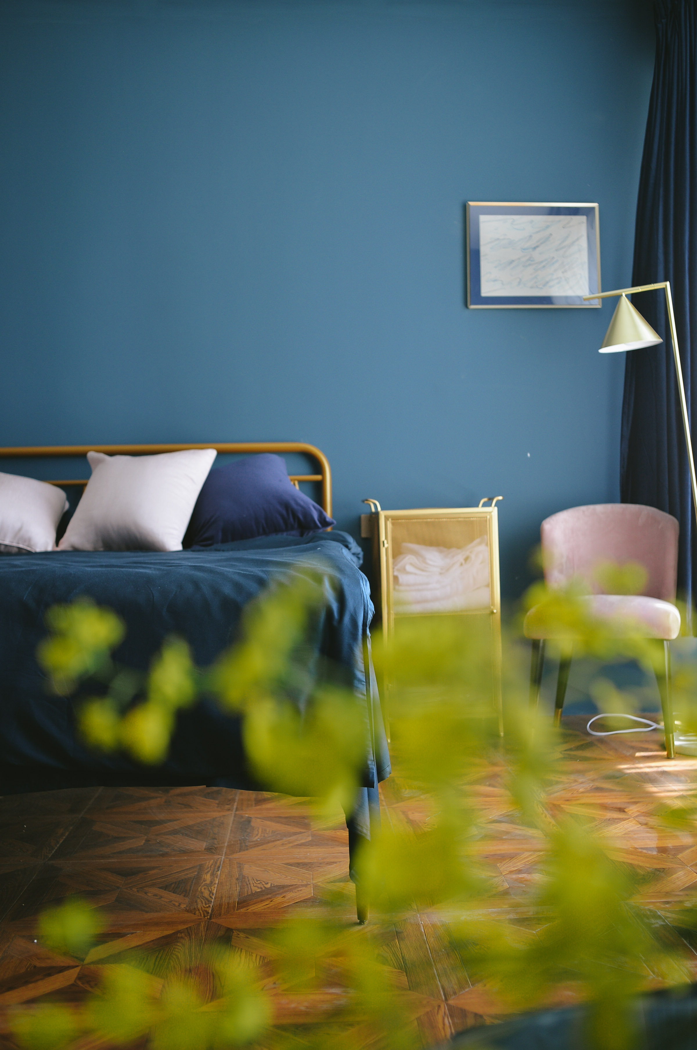 用色彩表达情绪的暮蓝屿民宿|空间|家装设计|十一空间设计 - 原创作品